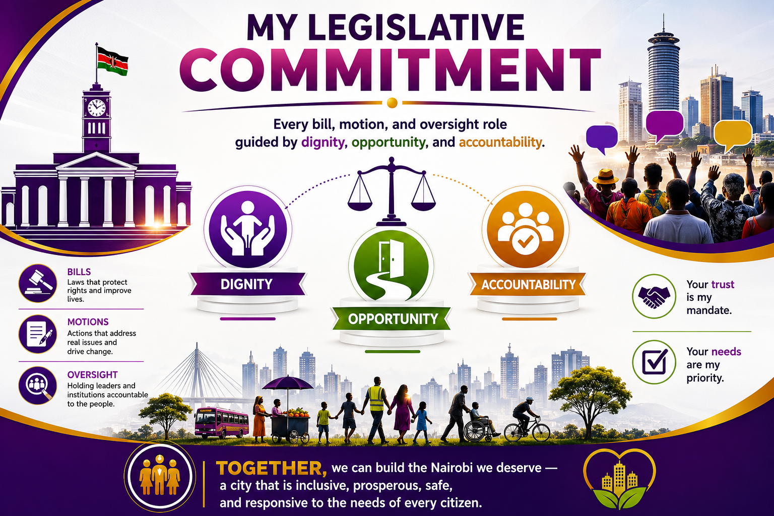 My Legislative Commitment